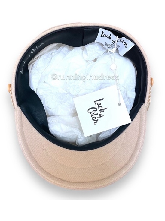 NWT Lack of Color Riviera Cap Cream Gold Sailor Hat Small  55cm main image 4